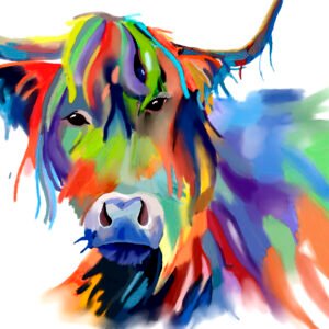 Colorburst Cow