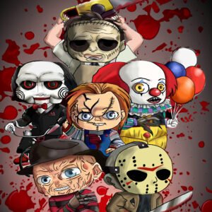 Killer Cuteness: Chibi Horror Icons